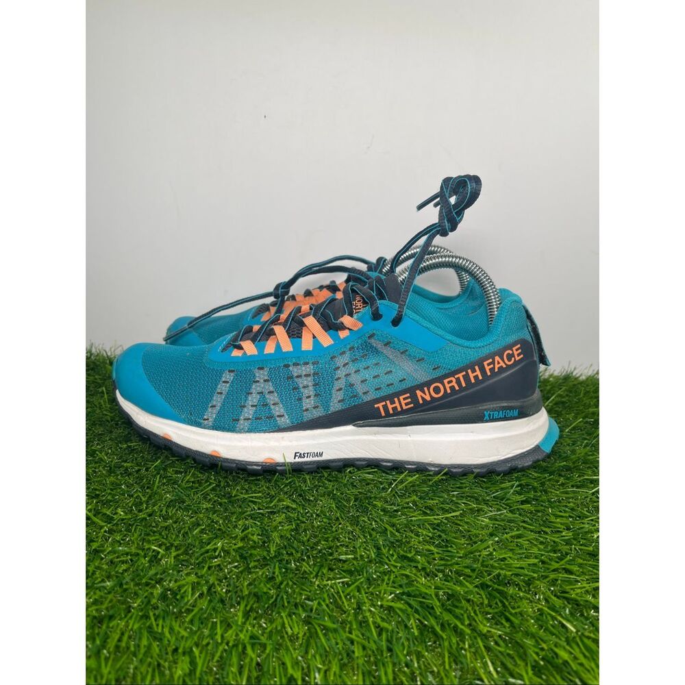 The North Face Trail Running Shoes Women’s Size 9 Blue Orange FastFoam XtraFoam